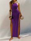 Copricostume casual con spacchi laterali da donna ATREND