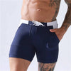 Costume da bagno a pantaloncino con bordo a contrasto e lacci da uomo ATREND