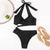 Costume intero scavato asimmetrico con occhielli in metallo da donna ATREND