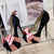 Decolette con plateau e fiocco frontale da donna ATREND