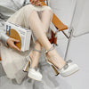 Decollette casual con fiocco e cinturino regolabile da donna ATREND