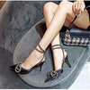 Decollette in seta con strass glitterati da donna - Decollete ATREND