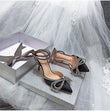 Decollette in seta con strass glitterati da donna - Decollete ATREND