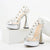 Decollette trasparenti in PVC con pietre da donna ATREND