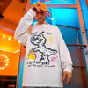Felpa cartoon a maniche lunghe da uomo ATREND