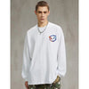 Felpa casual grafica a maniche lunghe da uomo ATREND