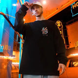 Felpa casual grafica a maniche lunghe da uomo ATREND