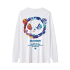 Felpa casual grafica a maniche lunghe da uomo ATREND