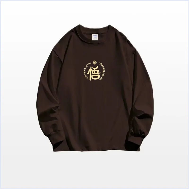 Felpa streetwear a maniche lunghe da uomo ATREND