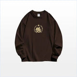 Felpa streetwear a maniche lunghe da uomo ATREND