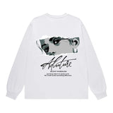 Felpa vintage a maniche lunghe da uomo - Felpa uomo ATREND
