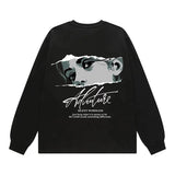 Felpa vintage a maniche lunghe da uomo - Felpa uomo ATREND