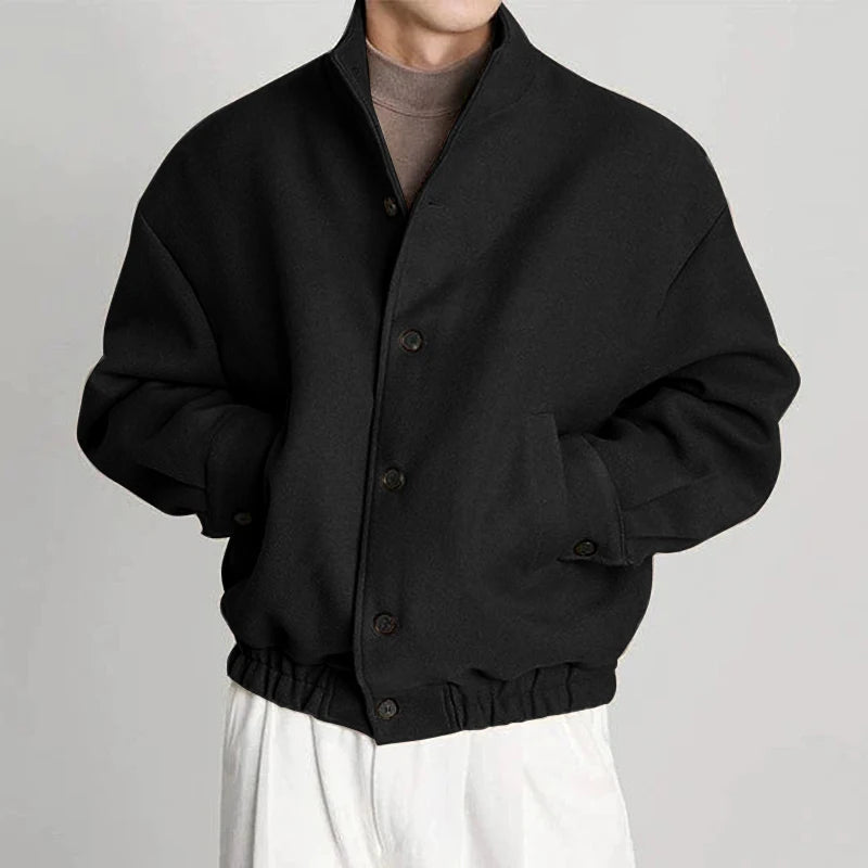 Giacca casual con bottoni da uomo ATREND