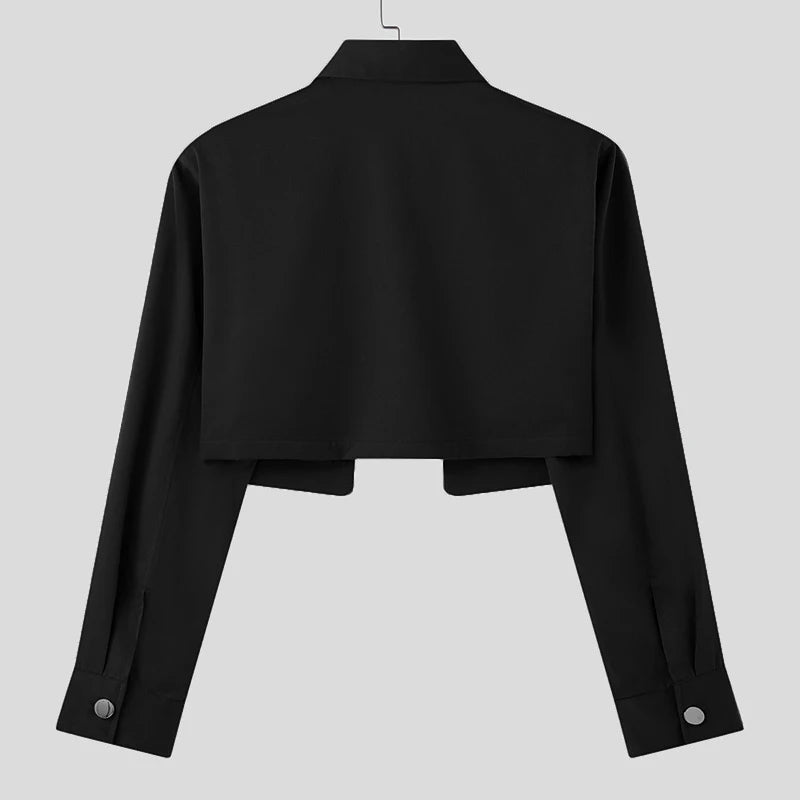 Giacca corta streetwear multitasche da uomo ATREND