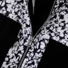 Giacca patchwork floreale multitasche da uomo ATREND