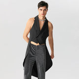 Gilet senza maniche geometrico da uomo - gilet uomo ATREND