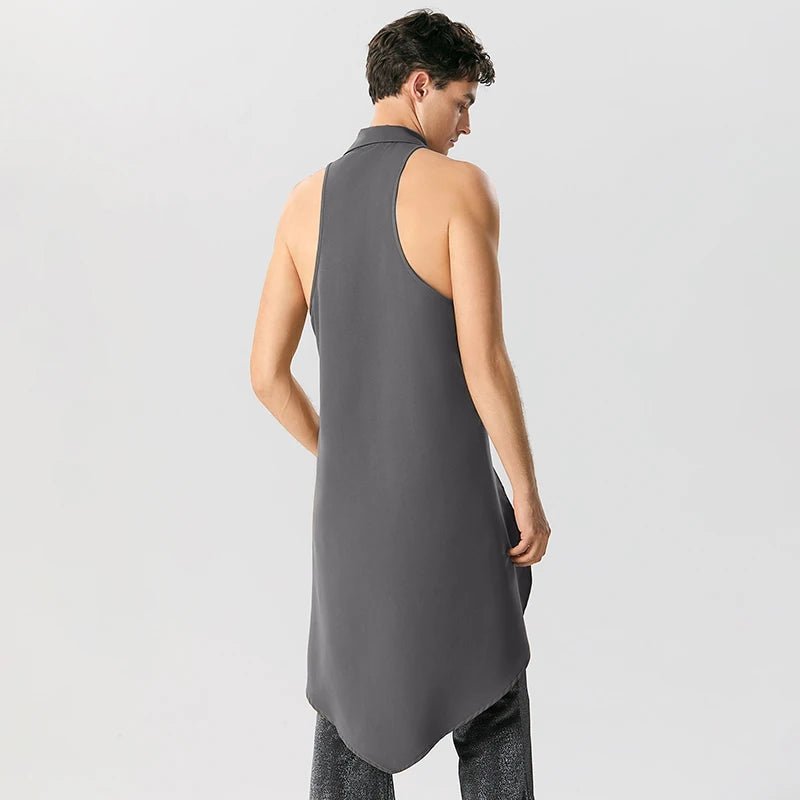 Gilet senza maniche geometrico da uomo - gilet uomo ATREND