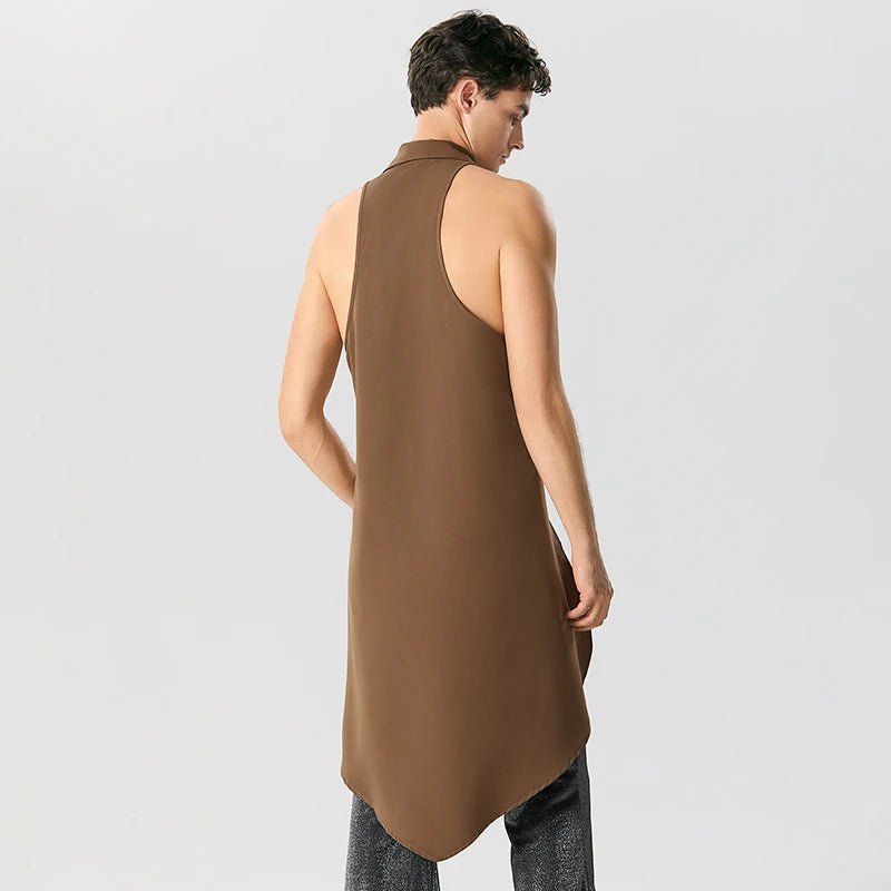 Gilet senza maniche geometrico da uomo - gilet uomo ATREND