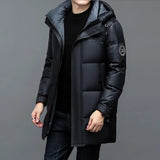 Giubbino casual impermeabile con cappuccio da uomo ATREND