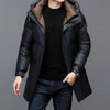 Giubbino casual impermeabile con cappuccio da uomo ATREND