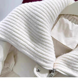 Giubbino corto patchwork impermeabile da donna ATREND