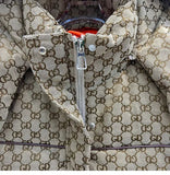 Giubbino impermeabile con cappuccio a quadri da donna ATREND
