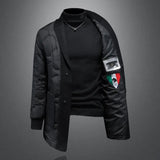 Giubbino patchwork casual di alta qualità da uomo ATREND