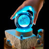 Idea regalo lampada da comodino a sfera di cristallo a tema solare ideale per ogni occasione ATREND