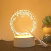 Idea regalo lavagna notturna a LED luminosa trasparente in acrilico con cavo USB ideale per ogni occasione ATREND
