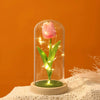 Idea regalo tulipano artificiale in cupola con luci a LED ideale per ogni occasione ATREND