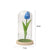 Idea regalo tulipano artificiale in cupola con luci a LED ideale per ogni occasione ATREND