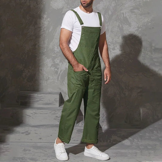 Jumpsuits cargo streetwear da uomo - jumpsuit uomo ATREND