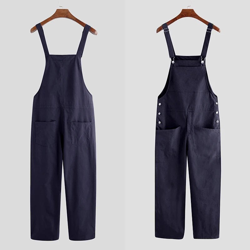 Jumpsuits cargo streetwear da uomo - jumpsuit uomo ATREND