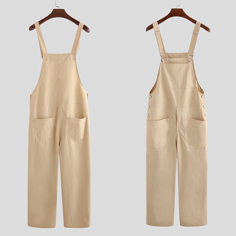 Jumpsuits cargo streetwear da uomo - jumpsuit uomo ATREND