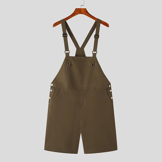 Jumpsuits casual a pantaloncini da uomo - jumpsuit uomo ATREND