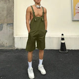 Jumpsuits casual a pantaloncini da uomo - jumpsuit uomo ATREND