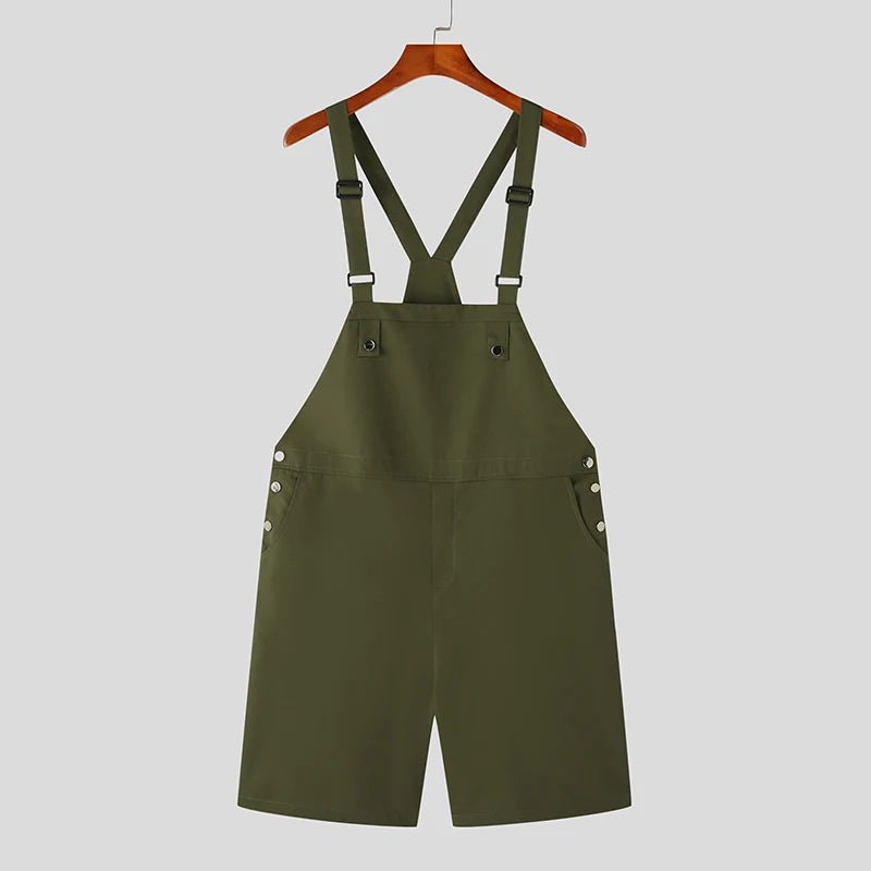 Jumpsuits casual a pantaloncini da uomo - jumpsuit uomo ATREND