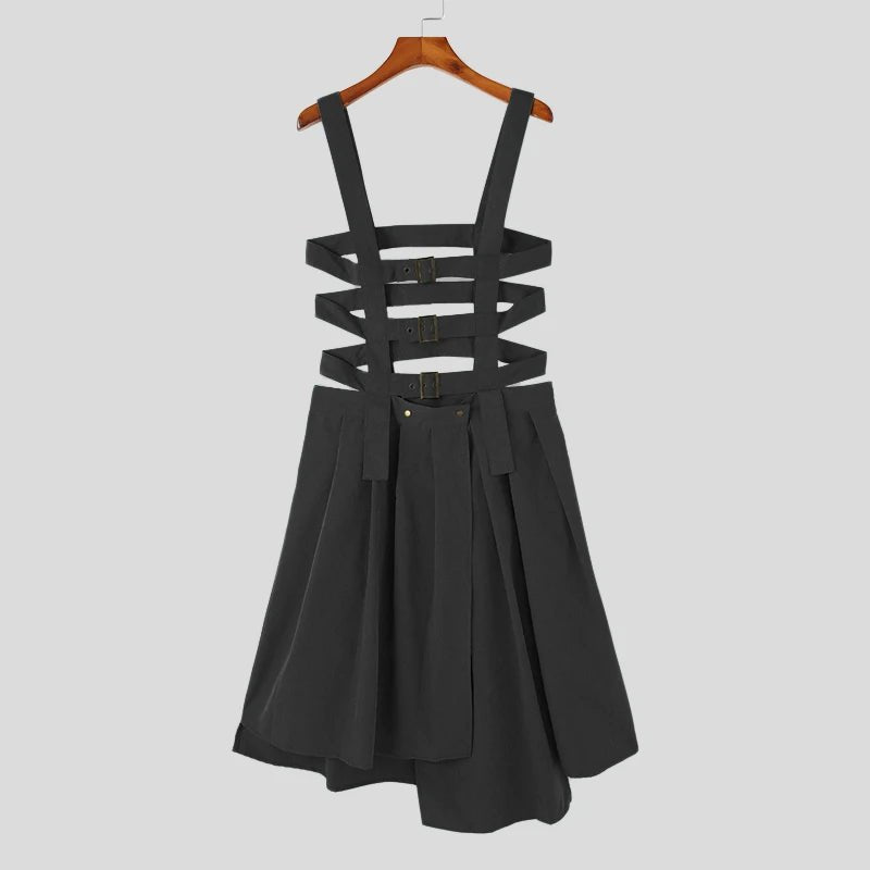 Jumpsuits gonna irregolare con fibbia da uomo - jumpsuit uomo ATREND