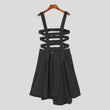Jumpsuits gonna irregolare con fibbia da uomo - jumpsuit uomo ATREND