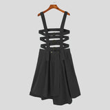 Jumpsuits gonna irregolare con fibbia da uomo - jumpsuit uomo ATREND
