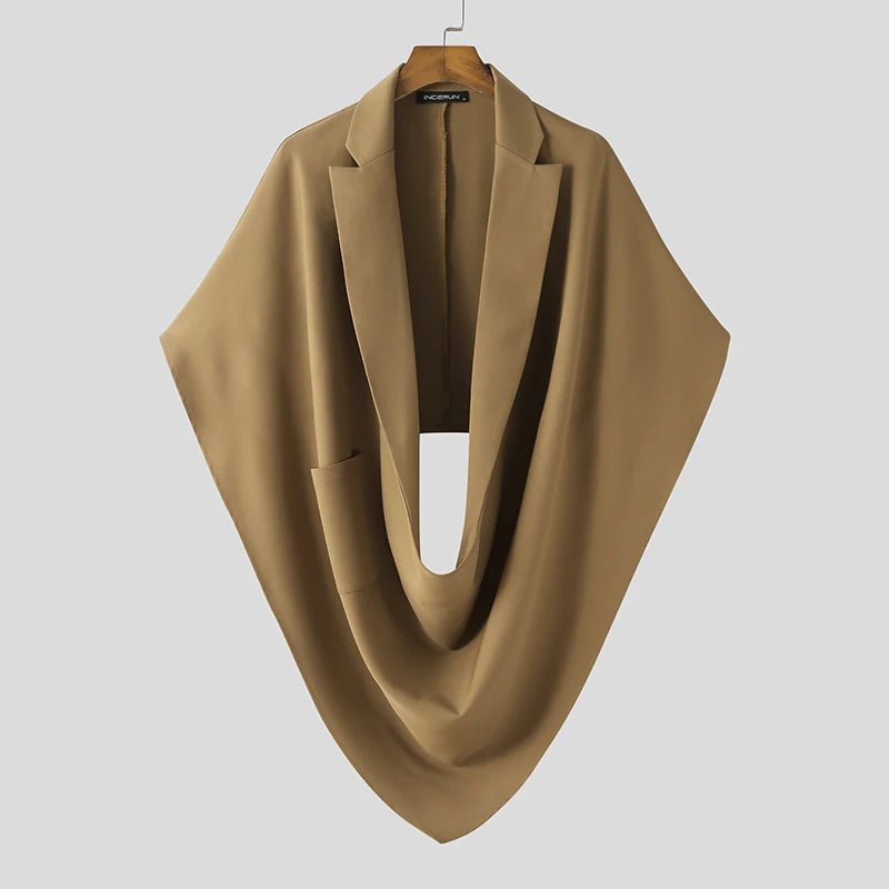 INCERUN - poncho irregolare allentato da uomo ATREND