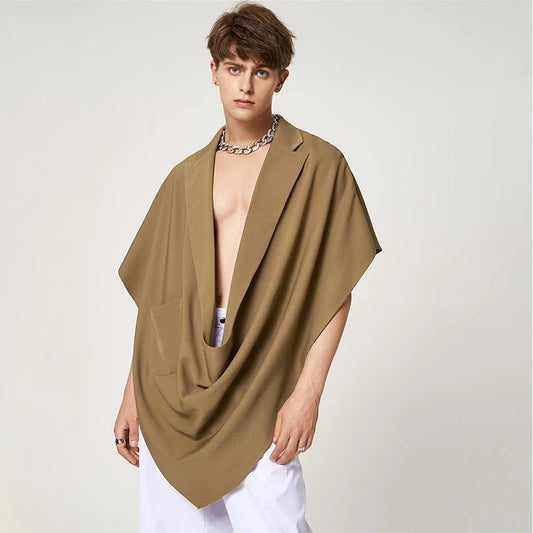 INCERUN - poncho irregolare allentato da uomo ATREND