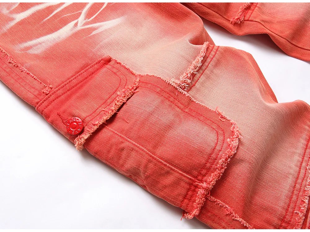 Jeans cargo multitasche da uomo ATREND
