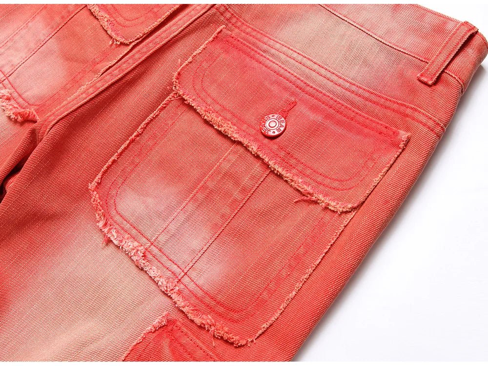 Jeans cargo multitasche da uomo ATREND