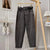 Jeans casual a vita alta e gamba dritta da donna ATREND