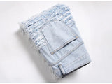 Jeans casual drappeggiati da uomo ATREND