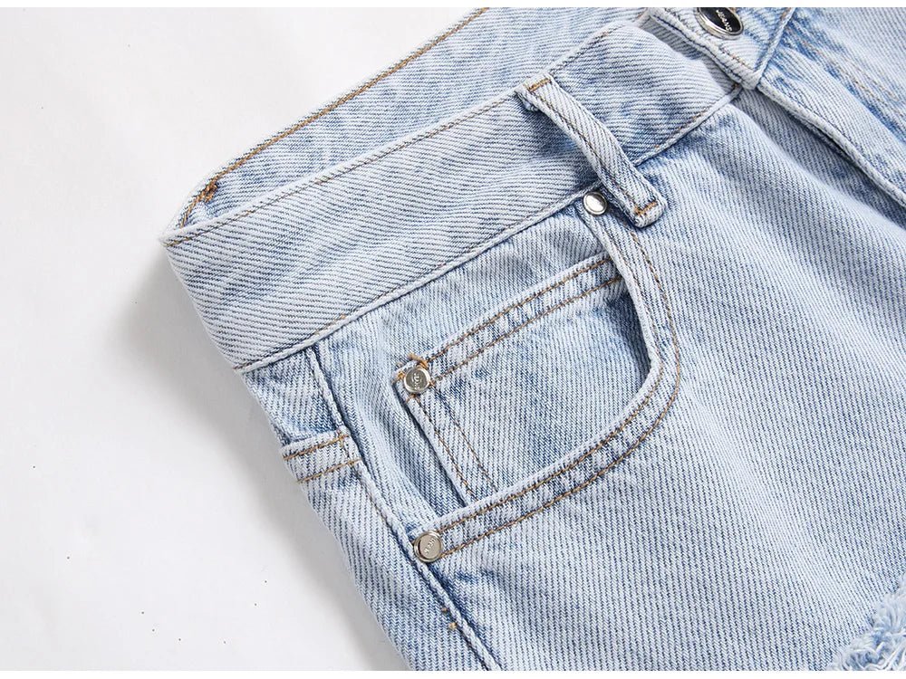 Jeans casual drappeggiati da uomo ATREND