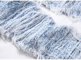 Jeans casual drappeggiati da uomo ATREND