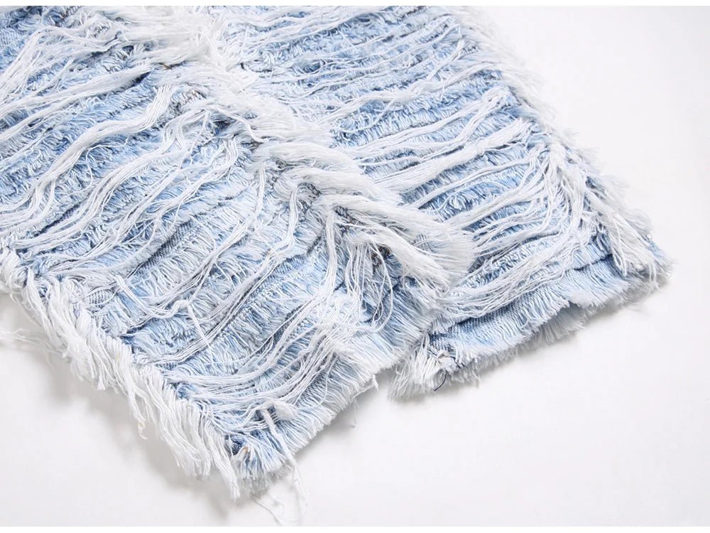 Jeans casual drappeggiati da uomo ATREND