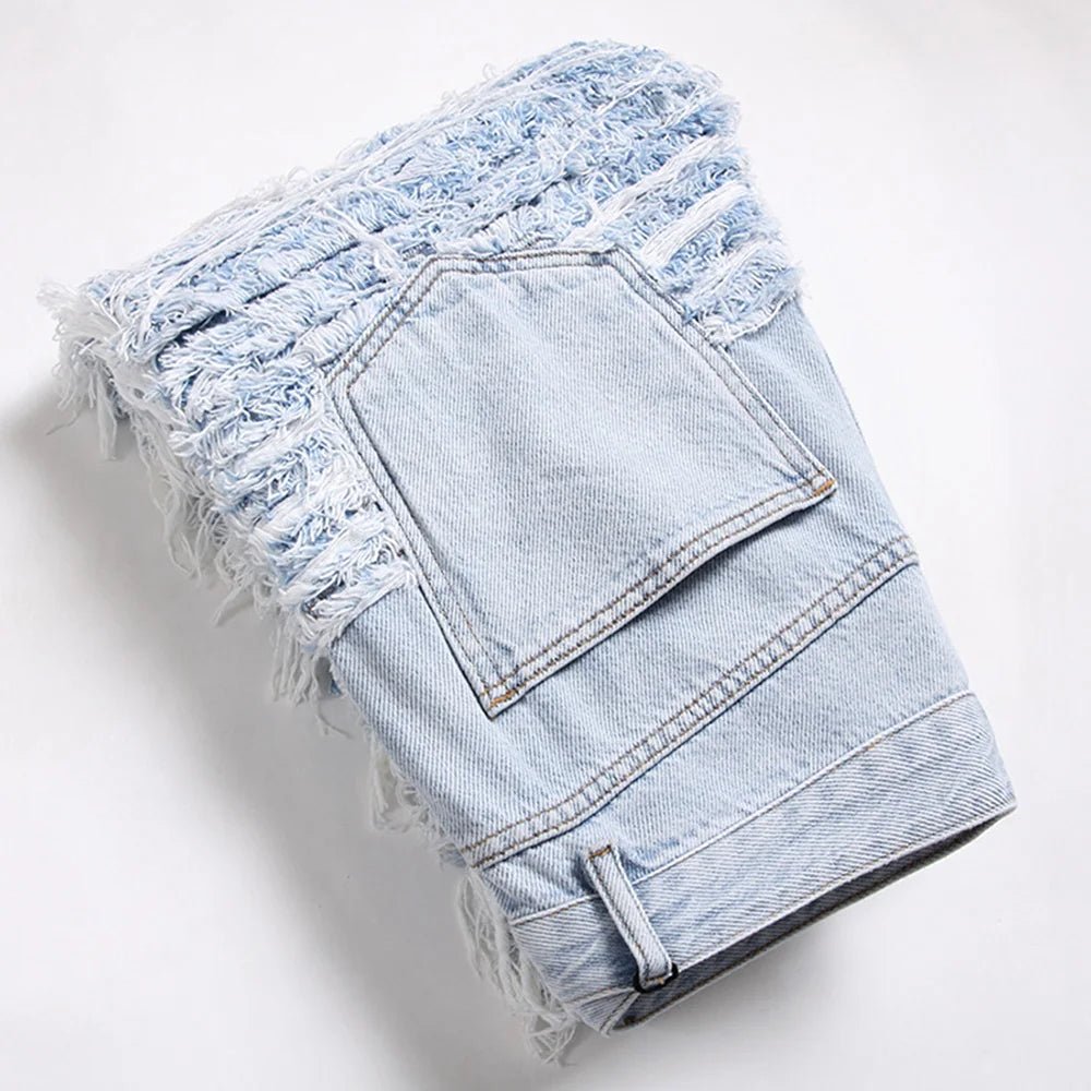 Jeans casual drappeggiati da uomo ATREND